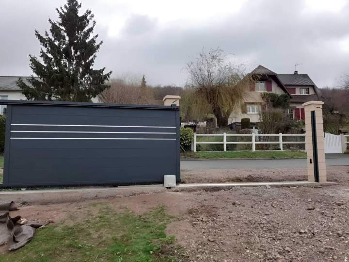 Portail coulissant Évreux