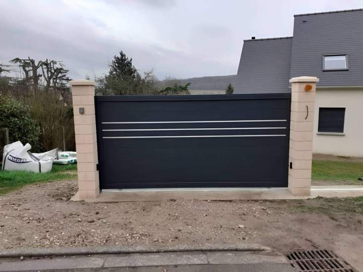 Portail aluminium Évreux